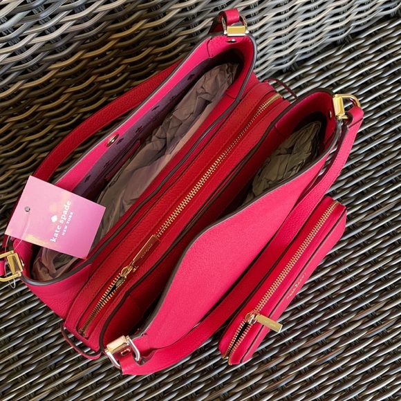 Kate Spade leila md triple compartment shoulder bag & leila lg continentl wallet - Picture 11 of 16
